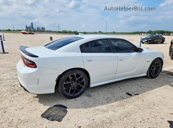 2C3CDXCT6MH569277 2021 DODGE CHARGER White Trasero derecho