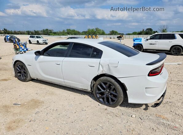 2C3CDXCT6MH569277 2021 DODGE CHARGER White Trasero izquierdo