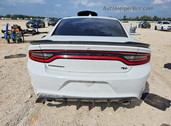 2C3CDXCT6MH569277 2021 DODGE CHARGER White Vista trasera