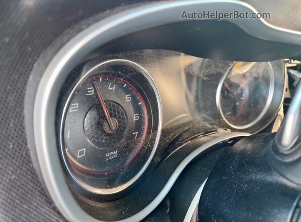2C3CDXCT7HH561890 2017 DODGE CHARGER White Vista del cuadro de instrumentos