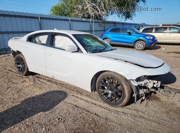 2C3CDXCT7HH561890 2017 DODGE CHARGER White Delantero derecho
