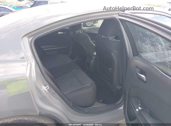 2C3CDXCT7JH155839 2018 DODGE CHARGER Gray Vista de la etiqueta del VIN
