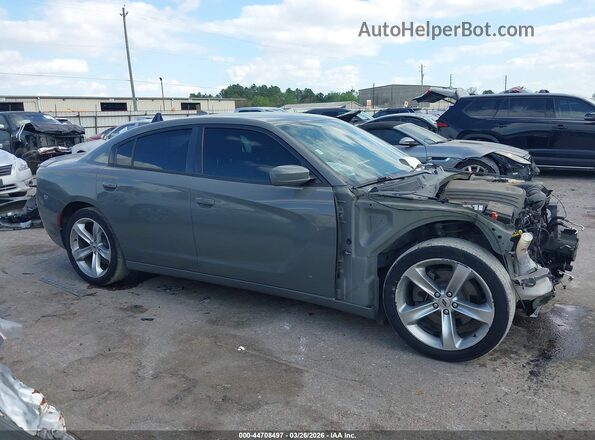 2C3CDXCT7JH155839 2018 DODGE CHARGER Gray Vista interior trasera