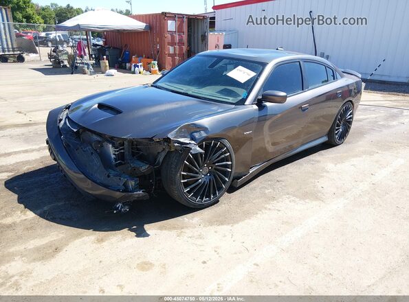 2C3CDXCT7KH526791 2019 DODGE CHARGER Black Przód lewy