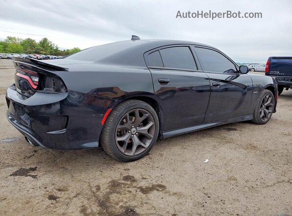 2C3CDXCT7KH575294 2019 DODGE CHARGER Black Trasero derecho