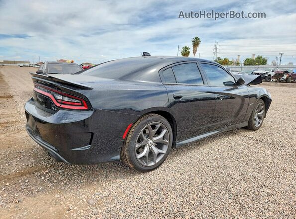 2C3CDXCT7KH584416 2019 DODGE CHARGER Black Tył prawy
