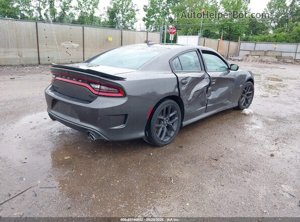 2C3CDXCT7KH726442 2019 DODGE CHARGER Серый Задняя правая четверть