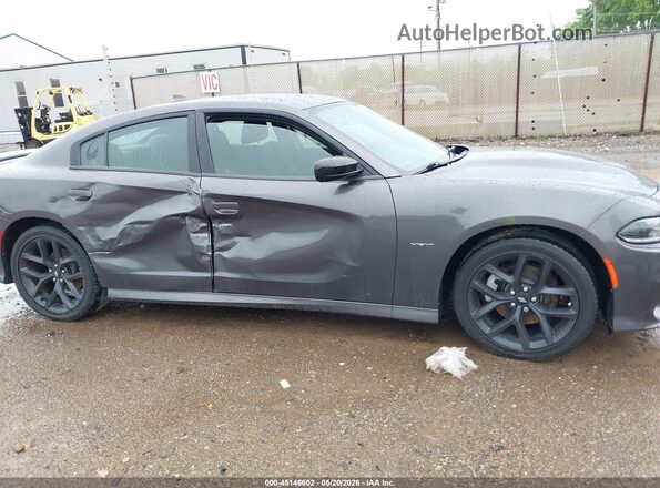 2C3CDXCT7KH726442 2019 DODGE CHARGER Серый Вид спереди