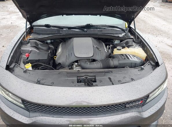 2C3CDXCT7KH726442 2019 DODGE CHARGER Серый Вид сзади