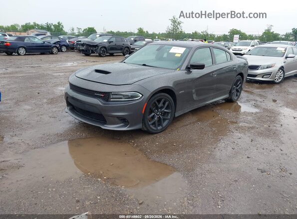 2C3CDXCT7KH726442 2019 DODGE CHARGER Серый Передняя левая четверть