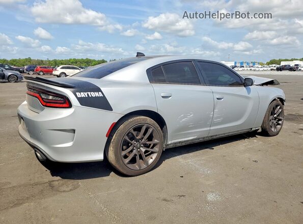 2C3CDXCT7LH204752 2020 DODGE CHARGER Silver Հետևի աջ