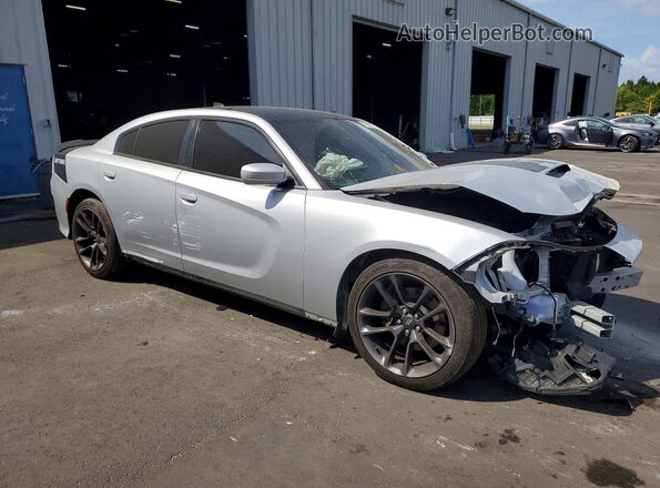 2C3CDXCT7LH204752 2020 DODGE CHARGER Silver Առջևի աջ