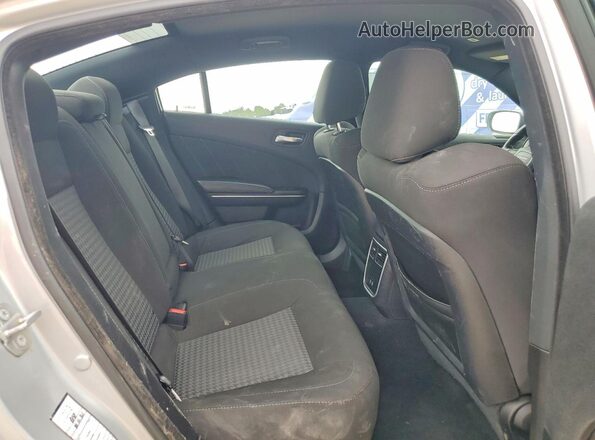 2C3CDXCT7MH642348 2021 DODGE CHARGER Gray Widok tylnych siedzeń