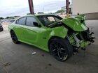 2023 Dodge Charger R Зеленый vin: 2C3CDXCT7PH639230 Damage: Hood, Severe Damage, Replacement Required