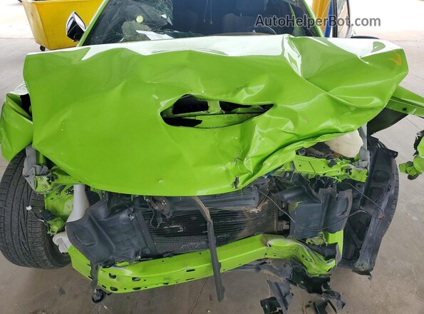 2C3CDXCT7PH639230 2023 DODGE CHARGER Зеленый Вид задней части салона