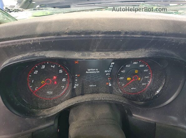 2C3CDXCT7PH639230 2023 DODGE CHARGER Зеленый Вид щитка приборов