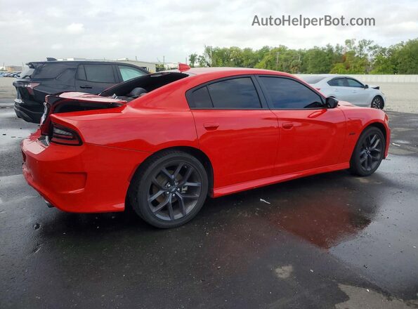 2C3CDXCT7PH672681 2023 DODGE CHARGER Красный Задняя правая четверть