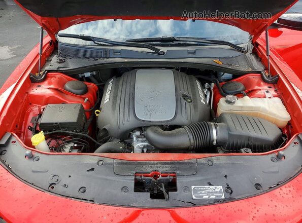 2C3CDXCT7PH672681 2023 DODGE CHARGER Красный Вид задней части салона