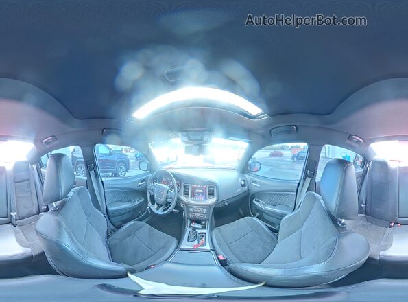 2C3CDXCT7PH672681 2023 DODGE CHARGER Красный Панорамный вид салона 360°