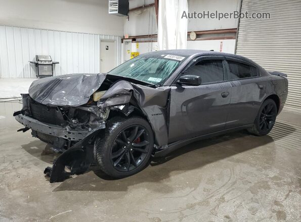 2C3CDXCT8GH356187 2016 DODGE CHARGER Gray Front left