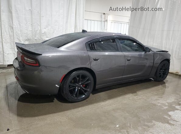 2C3CDXCT8GH356187 2016 DODGE CHARGER Gray Rear right