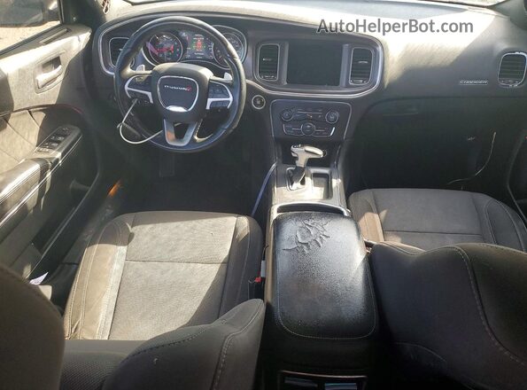 2C3CDXCT8JH122686 2018 DODGE CHARGER Серый Вид панели приборов