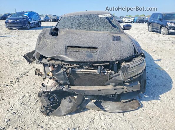 2C3CDXCT8JH122686 2018 DODGE CHARGER Серый Вид спереди