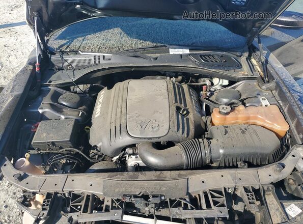2C3CDXCT8JH122686 2018 DODGE CHARGER Серый Вид задней части салона