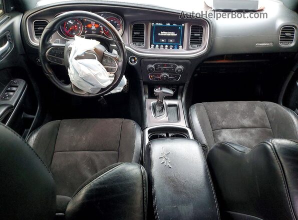 2C3CDXCT8LH200483 2020 DODGE CHARGER Фиолетовый Вид панели приборов