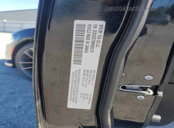 2C3CDXCT8MH553176 2021 DODGE CHARGER Черный Вид подкапотного пространства