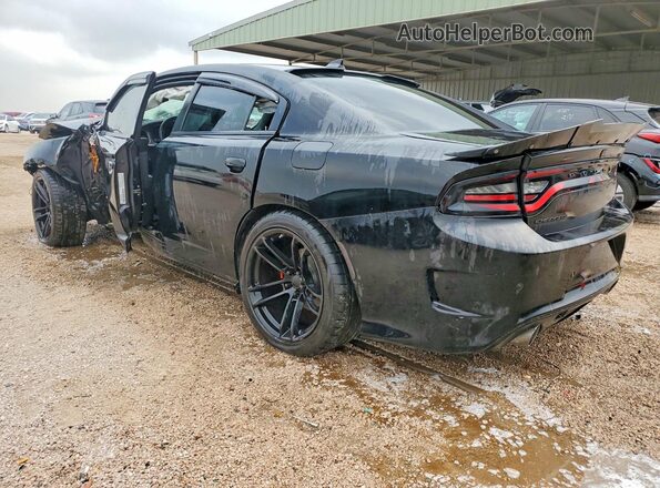2C3CDXCT8NH110298 2022 DODGE CHARGER Black უკანა მარცხენა