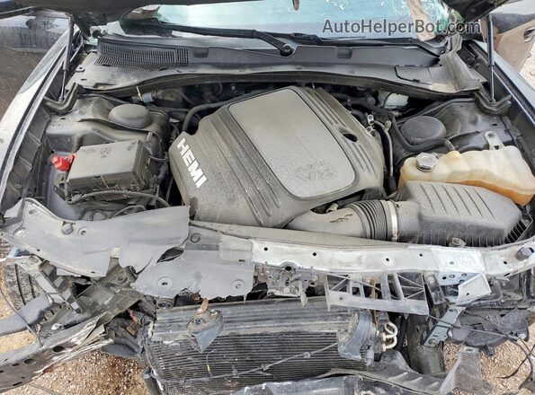 2C3CDXCT8NH110298 2022 DODGE CHARGER Black უკანა სალონის ხედი