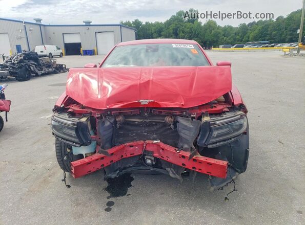 2C3CDXCT9GH139019 2016 DODGE CHARGER Red Вид спереду