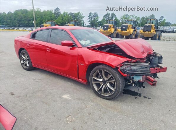 2C3CDXCT9GH139019 2016 DODGE CHARGER Red Передня права чверть