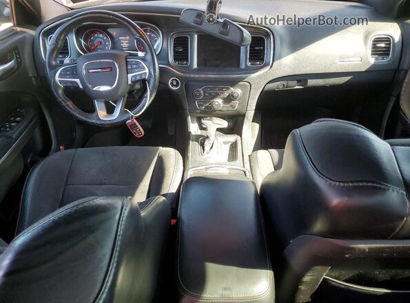 2C3CDXCT9GH174658 2016 DODGE CHARGER Серый Вид панели приборов