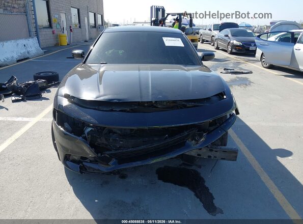 2C3CDXCT9GH186552 2016 DODGE CHARGER Black Widok wnętrza z tyłu