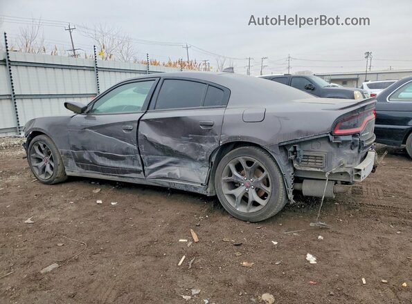 2C3CDXCT9HH660744 2017 DODGE CHARGER Gray უკანა მარცხენა