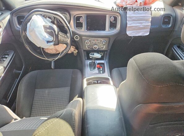 2C3CDXCT9PH663612 2023 DODGE CHARGER Black Dashboard view