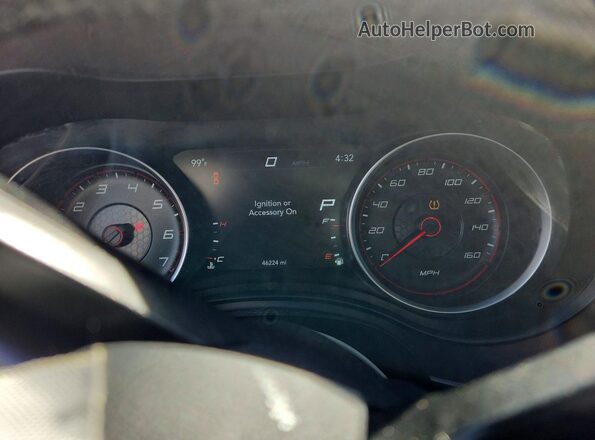 2C3CDXCT9PH663612 2023 DODGE CHARGER Black Instrument cluster view