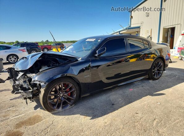 2C3CDXCT9PH663612 2023 DODGE CHARGER Black Front left
