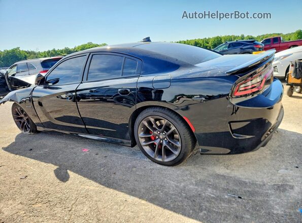 2C3CDXCT9PH663612 2023 DODGE CHARGER Black Rear left