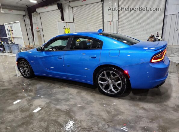 2C3CDXCTXGH133794 2016 DODGE CHARGER Blue უკანა მარცხენა