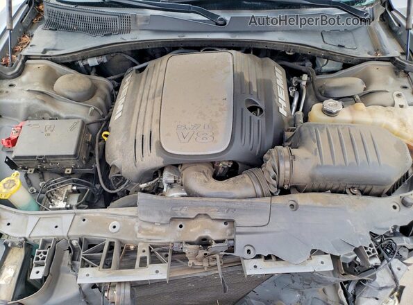 2C3CDXCTXHH666780 2017 DODGE CHARGER Gray Вид задньої частини салону