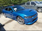 2020 Dodge Charger R/t Rwd Blue vin: 2C3CDXCTXLH238930