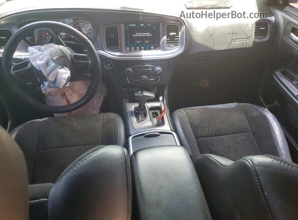 2C3CDXCTXMH505467 2021 DODGE CHARGER Blue Dashboard view