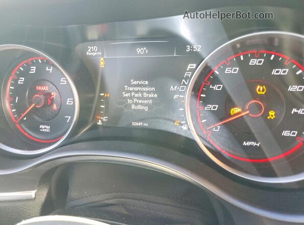 2C3CDXCTXMH505467 2021 DODGE CHARGER Blue Instrument cluster view