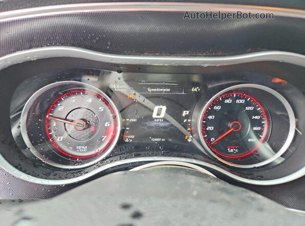 2C3CDXEJ9GH122278 2016 DODGE CHARGER Черный Вид щитка приборов