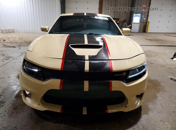 2C3CDXGJ0HH556720 2017 DODGE CHARGER Tan Вид спереду