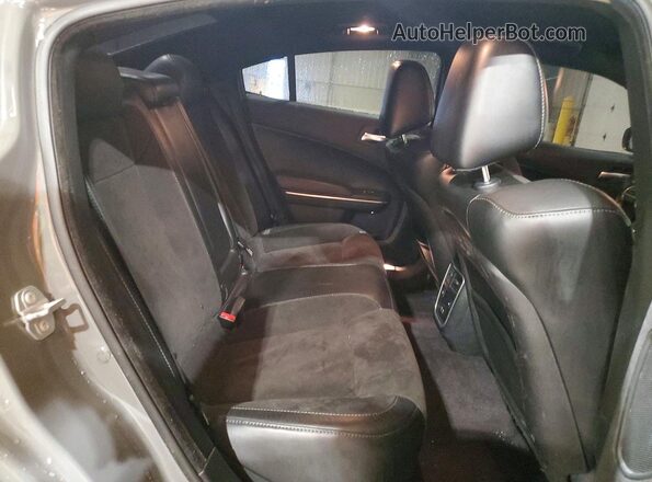 2C3CDXGJ0HH556720 2017 DODGE CHARGER Tan Вид задніх сидінь