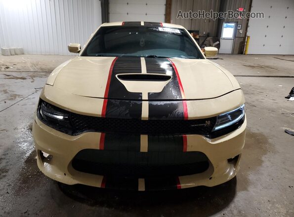 2C3CDXGJ0HH556720 2017 DODGE CHARGER Tan Панорамний вид салону 360°